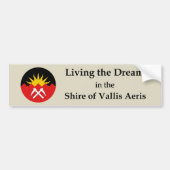 SCA Vallis Aeris Bumper Sticker バンパーステッカー (正面)