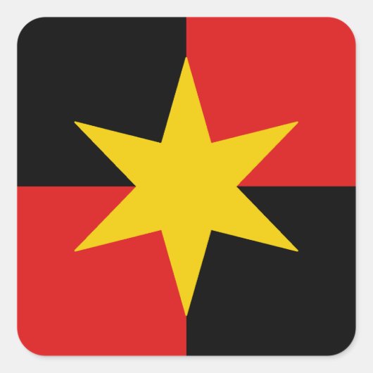 SCA Vindheim Populace Badge Square Sticker スクエアシール (正面)