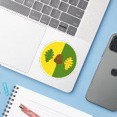 SCA Wealdsmereビニールステッカー シール (ノートパソコンとiPhone)