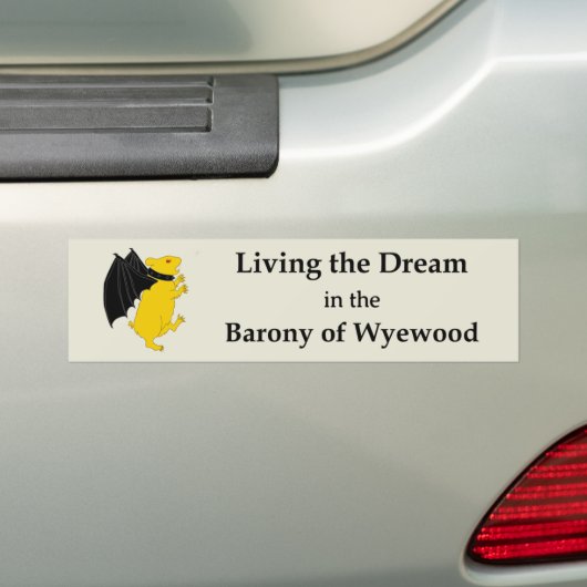 SCA Wyewood Bumper Sticker バンパーステッカー (車上)