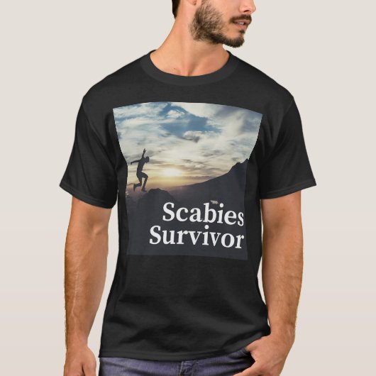 Scabies Survivor Tシャツ (正面)