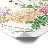 Scabiosa，モンブレティアby谷上湖南 ポスター (角)