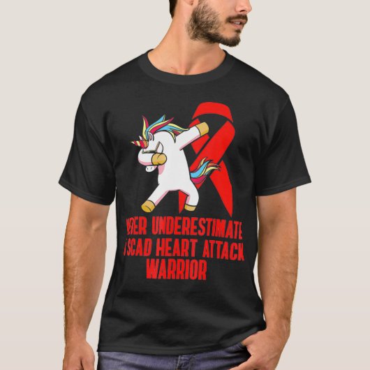 SCADハート攻撃生存者トリートメントUS Warrior Aw Tシャツ (正面)