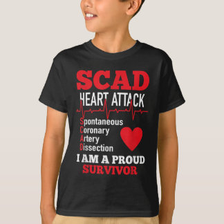 Scadハート発作（自発冠動脈疾患） Tシャツ