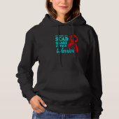 SCAD Heart Attack Survivor Life Future US Warrior  パーカ (正面)