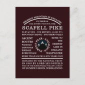 Scafell Pike, Mountain Expendation Information ポストカード (正面)