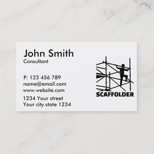 Scaffolder 名刺 (正面)