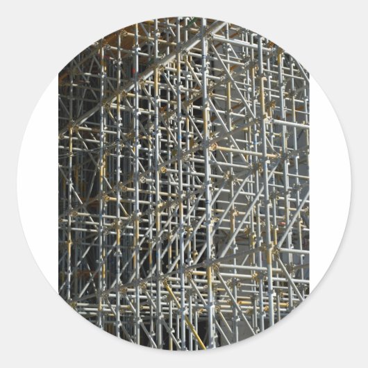 Scaffolding ラウンドシール (正面)