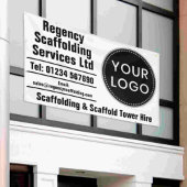 Scaffolding & Scaffold Hire Banner with Your Logo 横断幕