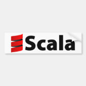 Scalaのバンパーステッカー バンパーステッカー (正面)