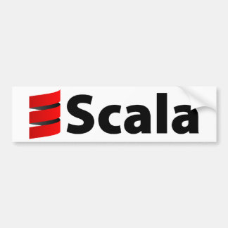Scalaのバンパーステッカー バンパーステッカー