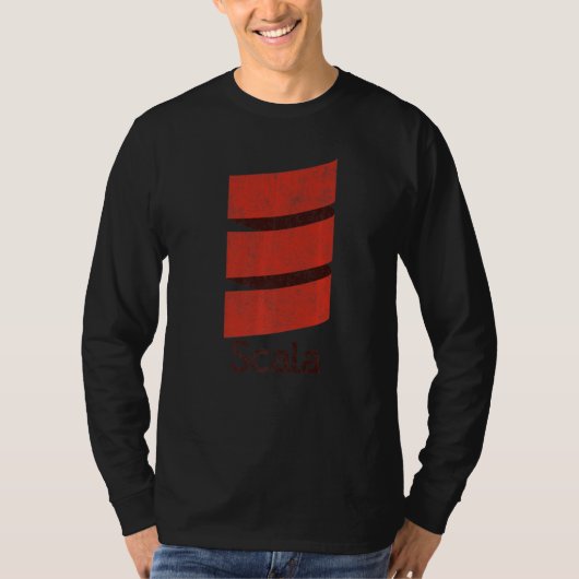 Scalaプログラミング ソフトウェア開発 コーディング プログ tシャツ (正面)