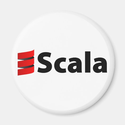 Scalaマグネット、Scalaロゴ マグネット (正面)