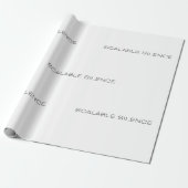 Scalable Silence Corporate Irony Gift Wrap ラッピングペーパー (アンロールド)