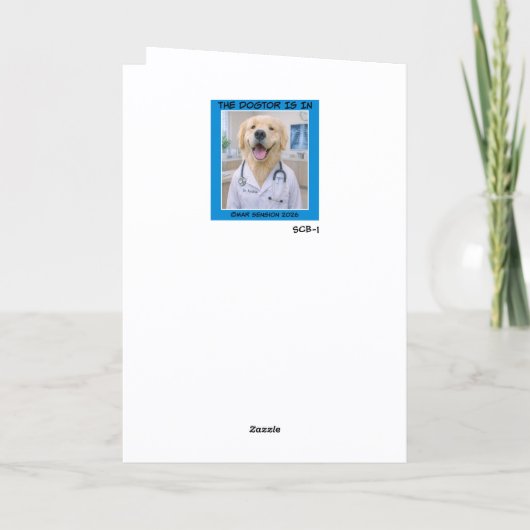 Scale Both Feet Crowd Get Well Card  SCB-1 カード (裏面)