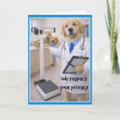 Scale Privacy in a Crowd Get Well Card SCD-1 カード (正面)