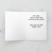 Scale Privacy in a Crowd Get Well Card SCD-1 カード (内部)