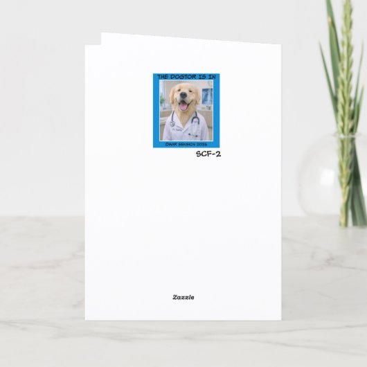 Scale Tactics Get Well Card SCF-2 カード (裏面)