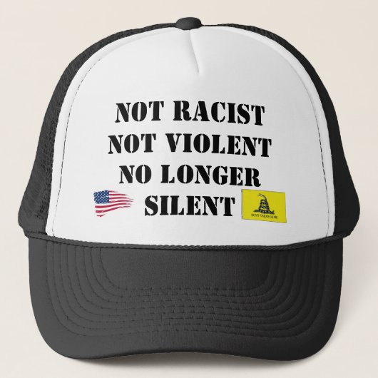scaled500のdonttread_s、ないRacistNot ViolentNo… キャップ (正面)