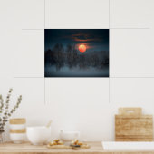 Scalenghe in Piedmont, Italy ポスター (キッチン)