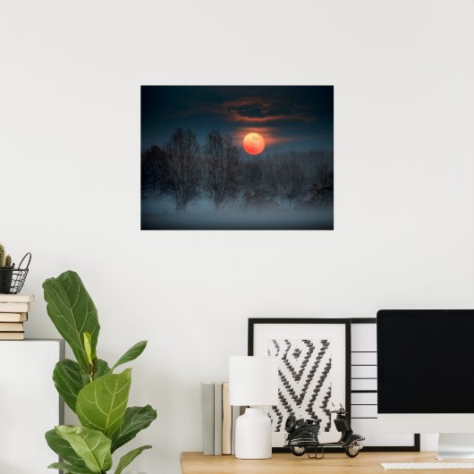 Scalenghe in Piedmont, Italy ポスター (ホームオフィス)