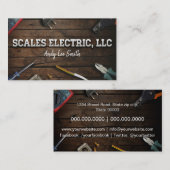 Scales Electric, LLC 名刺 (正面/裏面)