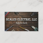 Scales Electric, LLC 名刺 (正面)