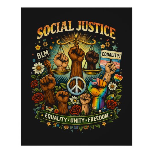 Scales of Justice ポスター (正面)