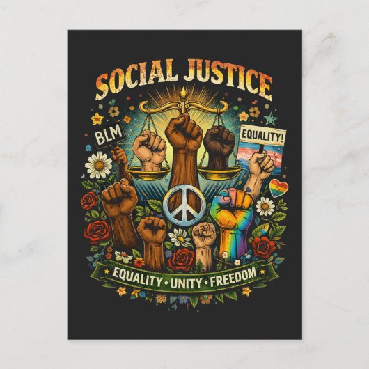 Scales of Justice ポストカード (正面)