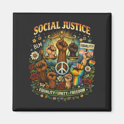 Scales of Justice マグネット (正面)