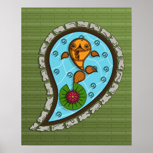 Scales the Goldfish Poster ポスター (正面)