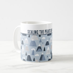 Scaling パーソナライズされた the peaks of Coziness コーヒーマグカップ