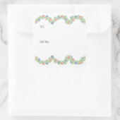 Scallop Shell Gift Sticker スクエアシール (バッグ)