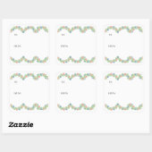 Scallop Shell Gift Sticker スクエアシール (シート)