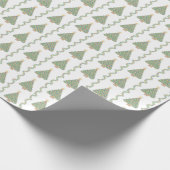 Scallop Shell Trees and Boughs Wrapping Paper ラッピングペーパー (角)