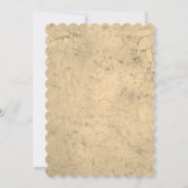 Scalloped Vineyard Waterカラー応援～60年 招待状 (裏面)