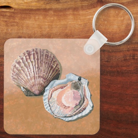 Scallops Still Life キーホルダー (裏面)