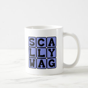 Scallywagの有害な与太者 コーヒーマグカップ