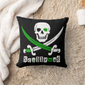 Scallywag海賊 クッション (ブランケット)