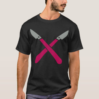 scalpel medicine tool lancet knife doctor gift gir tシャツ
