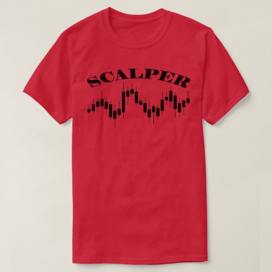 Scalper Forexトレーダー日取引業者1 Tシャツ (デザイン正面)