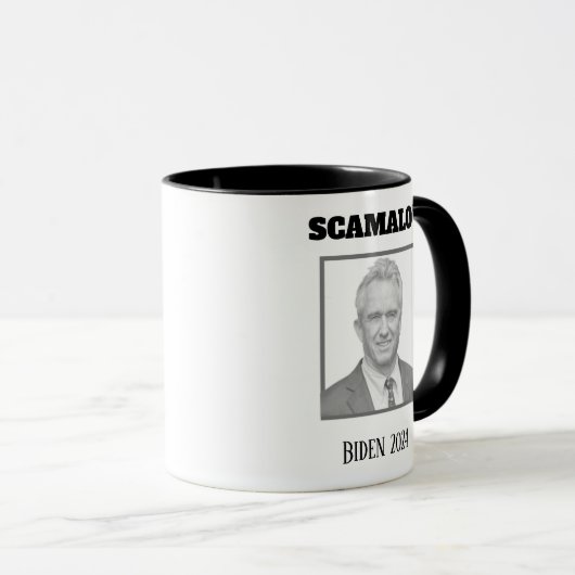 SCAMALOT RFK Jr.反対！ マグカップ (正面右)
