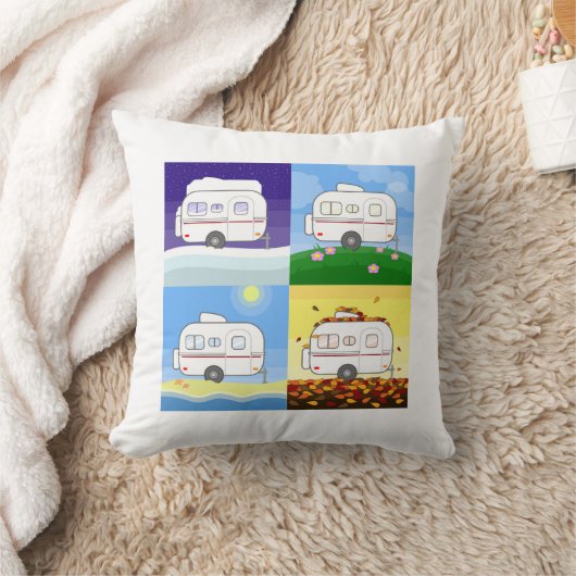 Scampの枕の4季節 クッション (ブランケット)