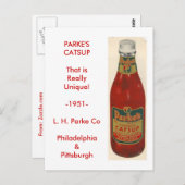 scan0001のPARKEのケチャップ ポストカード (正面/裏面)