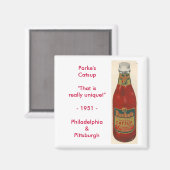 scan0001, Parke'sCatsup「それは本当ユニークに!」。.. マグネット (正面/裏面)