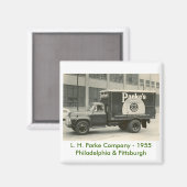 scan0004, L. H. Parke Company - 1955フィラデルフィア… マグネット (正面/裏面)