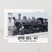 Scan0006旧40、小さな火を… ポストカード (正面/裏面)