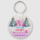 Scan for Video, "Cold Outside" KeyChain キーホルダー (裏面)