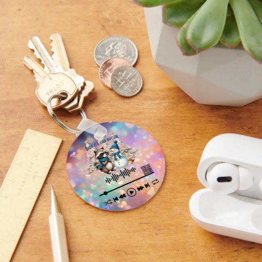 Scan for Video, "Cold outside" KeyChain キーホルダー (デスク)