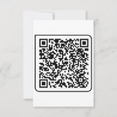 Scan Me For Repentance Acts 3:19-20 QR Greeting カード (裏面)